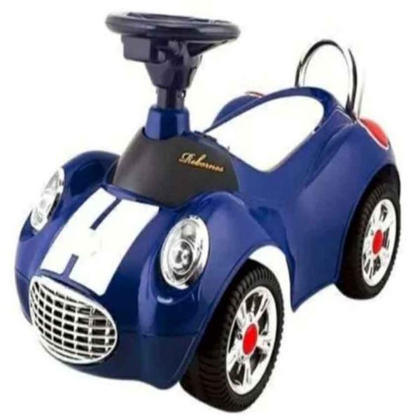 Carro montable azul para niños