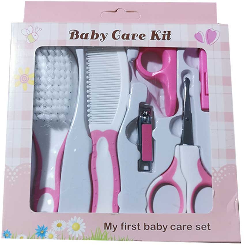 Kit de higiene para bebé - Rosa palo